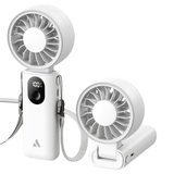  Quạt Cầm Tay AECOOLY Halo 04 PE02 (3600mAh, 20H, 6m/s, 6000RPM, 5 Speed Settings, Digital Display) 