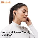 Tai Nghe Không Dây TWS MCDODO YGS N4 series HP-690 (Bluetooth v6.0, 5H, ENC & ANC, with LED Display, IPX4) 
