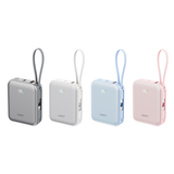  Pin Dự Phòng AUKEY PB-Y91L 10000mAh 20W (CCC / 3C Certification, 1*Type-C + 1*USB-A + 1*Type-C + Lightning Built-in Cable, Digital Display) 