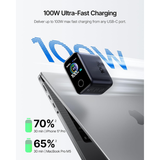  Củ Sạc Nhanh Baseus PicoGo AH22 100W (3*Type-C port, PowerTune 3.0, 3 Charging Modes, Smart Digital Display) 