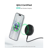  Đế Sạc Không Dây Từ Tính AUKEY LC-MC11 25W (Qi2.2 25W, Strong Magnetic) 