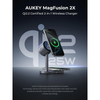  Đế Sạc Không Dây Để Bàn 2-in-1 AUKEY LC-MC213 25W (Qi2.2, Strong magnetic attraction, 30° Vertical Rotation, 360° Horizontal Rotation) 