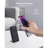  Pin Dự Phòng Không Dây AUKEY MagFusion PB-MS02 10000mAh 30W (Wireless Charging Qi 15W, With Stand) 