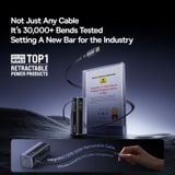  Pin Dự Phòng Baseus EnerGeek GR11 20000mAh 145W (2*Type-C + 1*USB-A Port + Type-C 100W Built-in Cable, 1.2" Colored Digital Display, Triple-Loop Cooling) 