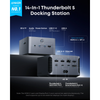  Trạm Sạc Đa Năng 14-in-1 ANKER Prime A83B5 (Thunderbolt 5, 140W Max, HDMI 2.1, DP 2.1, 120Gbps, Up to Two 8K Display, Smart Active Cooling, Supports Anker Dock Manager App) 