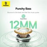  Tai Nghe Không Dây TWS Baseus Bass EP10 NC (Bluetooth v6.0, 7H, -43dB Deep Noise Cancelling, SuperBass, IP55, 58ms Low Latency) 