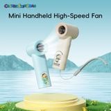  Quạt Cầm Tay Mini ROCK Crayon Shinchan Mini Handheld High-Speed Fan (5W, LED Smart Display, 6H, 9m/s Wind Speed, 5-Speed Adjustable Settings, 3000mAh, 17400RPM) - Cũ 