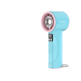  Quạt Mini Cầm Tay GOOJODOQ GFS002 Handheld Fan (4000mAh, 12H, 2 LED Lighting Modes, Mechanical Wind, 9m/s, 10800RPM, 100 Fan Speeds Adjustment, Digital Display) 