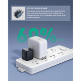  Củ Sạc Nhanh AUKEY Mini PA-B1T 20W (1*Type-C Port, GaN Technology) 