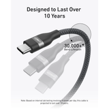  Cáp Sạc Nhanh C to C ANKER A82E2 240W (0.9m, 480Mbps, USB-IF Certified) 