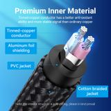  Cáp Chuyển Âm Thanh 3.5mm TRS to 6.35mm VENTION BAU (1m, Hi-Fi audio) 