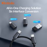  Hộp Đựng Cáp Đa Năng MCDODO WF-172 (C to C Cable 29cm + Connector+ SIM Eject Pin+ Card Slot) 