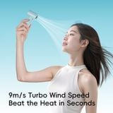  Quạt Cầm Tay Mini ROCK Crayon Shinchan Mini Handheld High-Speed Fan (5W, LED Smart Display, 6H, 9m/s Wind Speed, 5-Speed Adjustable Settings, 3000mAh, 17400RPM) - Cũ 