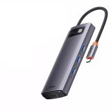  Bộ Hub Mở Rộng Đa Năng Baseus Metal Gleam Multifunctional Gen2 Cho Macbook/Laptop/iPad/Smartphone/Tablet (Gen2 New Upgrade Edition) 