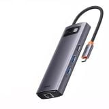  Bộ Hub Mở Rộng Đa Năng Baseus Metal Gleam Multifunctional Gen2 Cho Macbook/Laptop/iPad/Smartphone/Tablet (Gen2 New Upgrade Edition) 