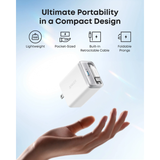  Củ Sạc Nhanh ANKER Nano A2658 35W (Type-C Port + 70cm Built-in Type-C cable, ActiveShield™) 