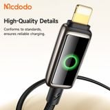  Cáp Sạc Nhanh USB to Lightning MCDODO CA-659 3A (1.2m, Auto Power Off, with Breathing Light, 480Mbps) 