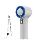  Quạt Mini Cầm Tay GOOJODOQ GFS006 High-Speed Handheld Fan (4000mAh, 12H, 10m/s, 13000RPM, 100 Fan Speeds Adjustment, Digital LED Display, <25dB, Semiconductor cooling plate) 