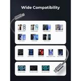  Cáp Sạc Nhanh C to C AUKEY CB-DCC241/CB-DCC242 240W (1m/1.8m, 480Mbps) 