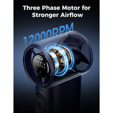  Quạt Cầm Tay Phun Sương Tốc Độ Cao AECOOLY Cold Air Pro (12000RPM, 9.5m/s, 5-Speed Level Adjustment, ≤51db, Up to 25H, 4500mAh) 