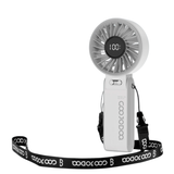  Quạt Cầm Tay 3-in-1 GOOJODOQ GFS003 High-speed Handheld Fan (4000mAh, 14H, 12000RPM, 100 mức điều chỉnh gió, 9m/s, Smart Digital LED Display, Đầu quạt gập 180°) 