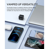  Củ Sạc Nhanh AUKEY Mini PA-B1T 20W (1*Type-C Port, GaN Technology) 