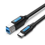  Cáp Chuyển Data Tốc Độ Cao Type-C to USB-B 3.0 VENTION CQV (2A, 5Gbps) 