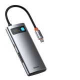  Bộ Hub Mở Rộng Đa Năng Baseus Metal Gleam Multifunctional Gen2 Cho Macbook/Laptop/iPad/Smartphone/Tablet (Gen2 New Upgrade Edition) 