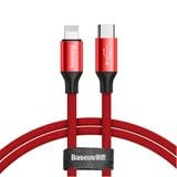  Cáp sạc và truyền dữ liệu Type C - Lightning Baseus Yiven New Series cho iPhone / iPad ( Fast Charging Data Sync Cable) 