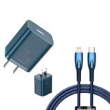  Bộ sạc nhanh, nhỏ gọn Baseus Super Si Quick Charger 20W dùng cho iPhone 12/iP11/XS Max (Type C, 20W/18W, PD/ QC3.0 Quick charger) 