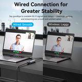  Đầu Chuyển Mạng LAN USB-A to 2.5G Ethernet VENTION CFS (2.5Gbps, 0.15m) 