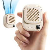  Quạt Đeo Cổ Cầm Tay Mini AECOOLY Click 01 (7000RPM, 3-Speed Level Adjustment, Up to 9H, 2000mAh, 7m/s, Digital Display, ≤30db) 