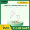  Củ Sạc Nhanh USAMS CC267 20W (GaN Charger) 