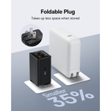  Củ Sạc Nhanh Baseus GaN6 Pro Fast Charger 2C+2U 65W (Multi Quick Charger Support) 