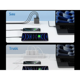  Củ Sạc Nhanh CUKTECH A15C 65W (2*Type-C + 1*USB-A port, with 1.5m C to C 5A cable) 