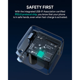  Củ Sạc Nhanh AUKEY Mini PA-B1T 20W (1*Type-C Port, GaN Technology) 