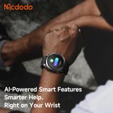  Đồng Hồ Thông Minh MCDODO Watch Fit Pro series IW-735 (Bluetooth v5.3, 1.43 inches AMOLED Display, 5ATM, 550mAh, Smart GPS Sport, 178 Sports Modes, Built-In Flashlight) 