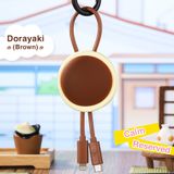  Cáp Sạc Nhanh Cho iPhone 14/15 Series ROCK Doraemon C TO C/C TO L Fast Charge  Sync Cable (Combo Pack (SMILEY X 3 + SWEETHEART X 3 + DORAYAKI X 3), 100W/27W, Doraemon Authentic Licensed) 