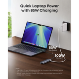  HUB Chuyển Đổi Đa Năng 7-in-1 ANKER A83D2 (Type-C to 1*HDMI4K@60Hz + 1*Type-C Data 10Gbps + 2*USB-A3.0 5Gbps + 1*Type-C PD100W + 1*SD/TF) 