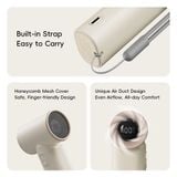  Quạt Cầm Tay Mini ROCK Mini Handheld High-Speed Fan (5W, LED Smart Display, 6H, 9m/s Wind Speed, 5-Speed Adjustable Settings, 3000mAh, 17400RPM) - Cũ 