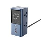  Trạm Sạc Đa Năng Để Bàn 7-In-1 LDNIO SC2 45W (4*AC Outlet + 2*Type-C + 1*USB-A port, Smart Digital Display) 