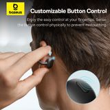  Tai nghe Bluetooth TWS Baseus Bowie MC1 OL Open-Ear (Bluetooth v5.4, 9H, Al Bass-Enhancement Algorithm & Full Sound Clarity, IP57, 0.8 mm Large Amplitude, AI ENC, Anti-Drop, 3-Magnet Driver Design, Customizable APP Control) 