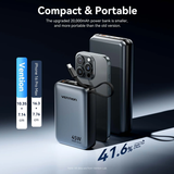  Pin Dự Phòng VENTION FHG 20000mAh 45W (with Built-in Type-C Cable) 