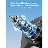  Quạt Đeo Thắt Lưng / Để Bàn AECOOLY High Velocity 2W (6000mAh/9000mAh, 5 Wind Speeds) 