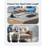  Cáp Sạc Nhanh USB to Type-C ANKER A82G2 18W (0.9m/1.8m, 480Mbps, Support Apple CarPlay) 