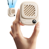  Quạt Đeo Cổ Cầm Tay Mini AECOOLY Click 01 (7000RPM, 3-Speed Level Adjustment, Up to 9H, 2000mAh, 7m/s, Digital Display, ≤30db) 