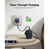  Pin Dự Phòng Kèm Cáp Type-C Baseus PicoGo AR11 10000mAh 45W (1*Type-C + 1*USB-A port, with Dual Retractable Type-C Cables) 