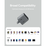  Củ Sạc Nhanh AUKEY PA-C2 Comet 45W (GaN Technology, 1*Type-C Port) 