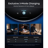  Đế Sạc Không Dây 3-in-1 ANKER Prime B25X7 (Qi2.2 25W, 1.65" HD Smart Display, Smart Interaction, Aerospace-Grade TEC Active Cooling, Control via App) 