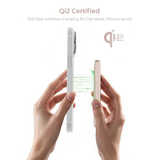  Pin Dự Phòng Không Dây AUKEY PB-MS07A 5000mAh 20W (CCC / 3C Certification, 1*Type-C port, Qi2 15W Wireless Charging, Ultra-Slim & Lightweight, Airline Safe) 
